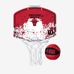 Mini-panier de basket NBA - Wilson mini hoop bulls rouge