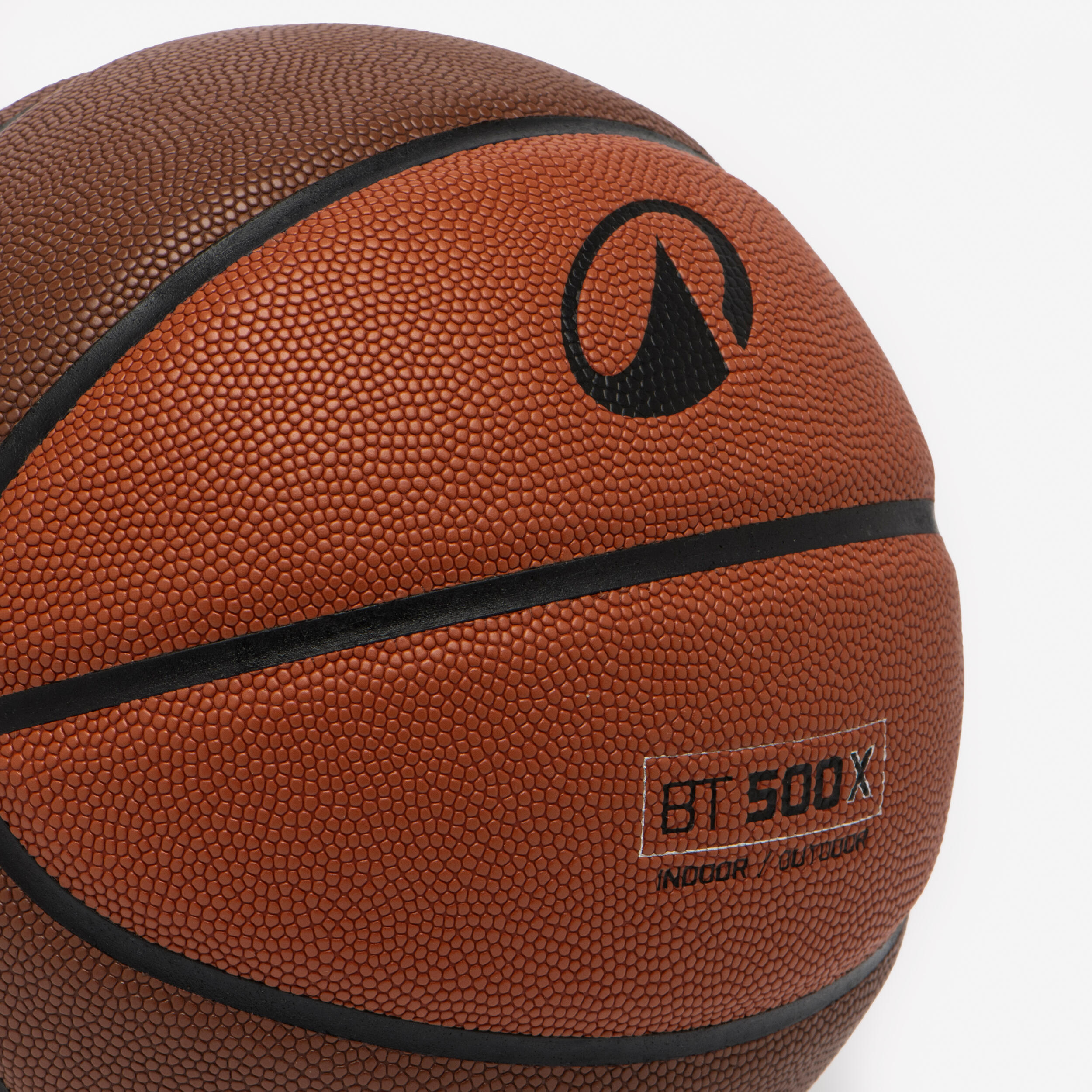 Size 5 Basketball FIBA Grip Match BT500X - Brown