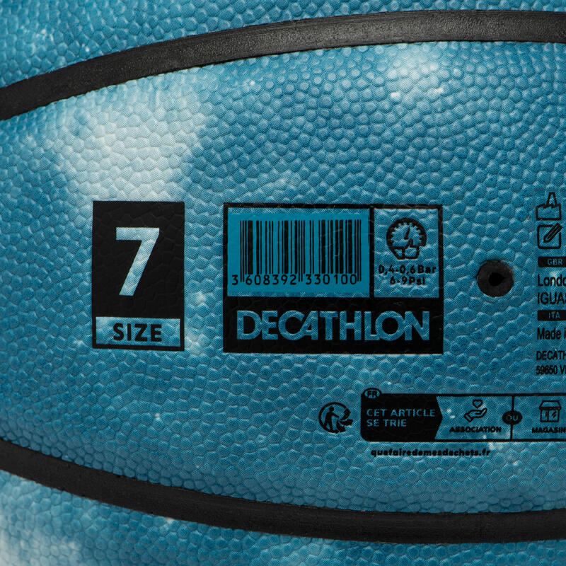Ballon de basketball taille 7 - BT500 TOUCH bleu