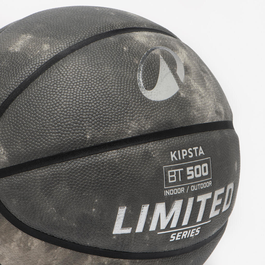 Ballon de basketball taille 7 - BT500 TOUCH gris