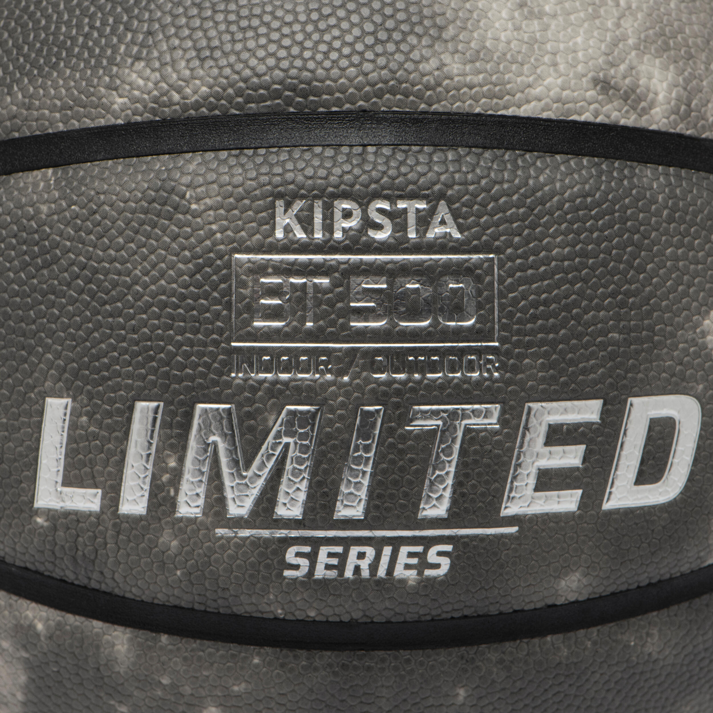 Ballon de basketball taille 7 - CONTROL MATCH BT500 gris 13/15