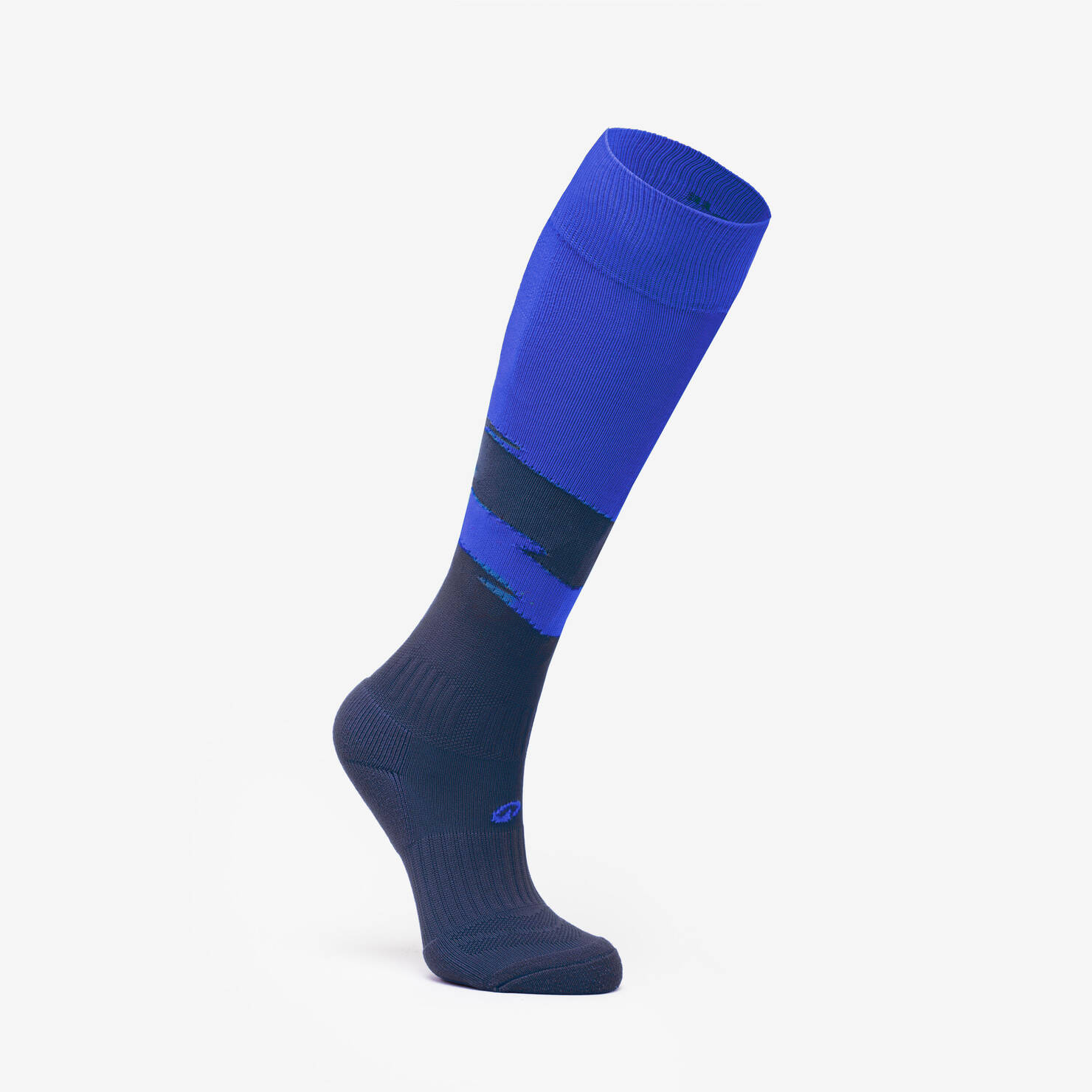 Kids' Football Socks Viralto Roar Rhino - Navy/Blue