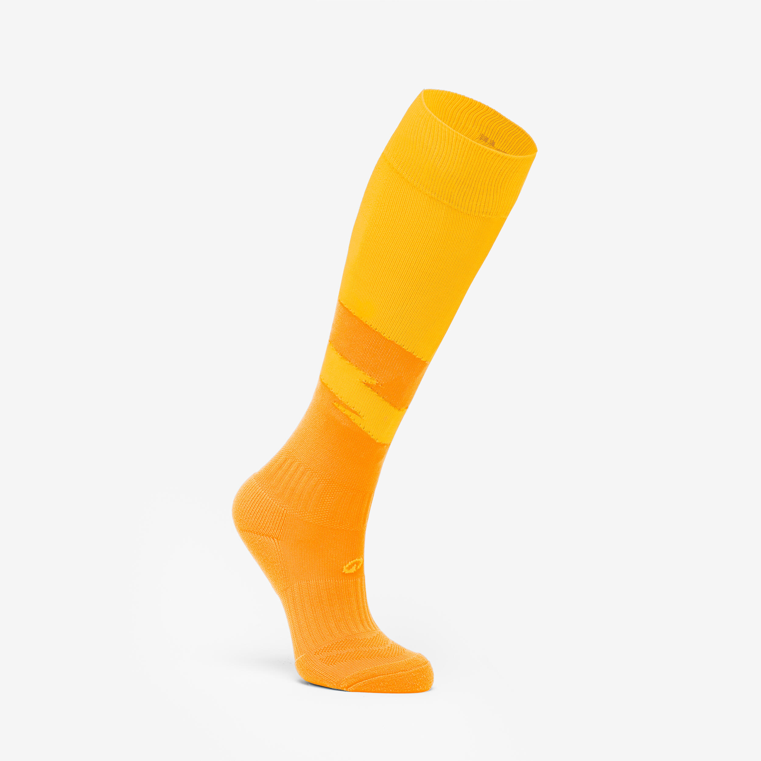 Kids' Soccer Socks - Viralto Roar Cheetah Orange - KIPSTA