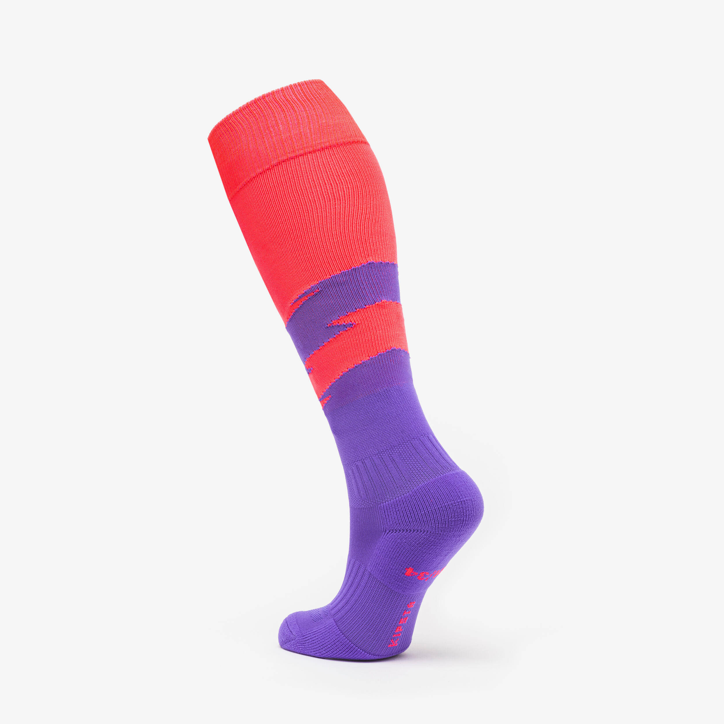Kids Football Socks Viralto - Red and Purple -  4