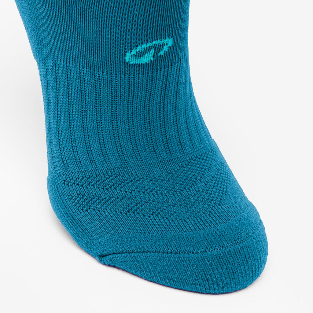 Calcetines de futbol con serpiente turquesa con verde Viralto Kids Roar