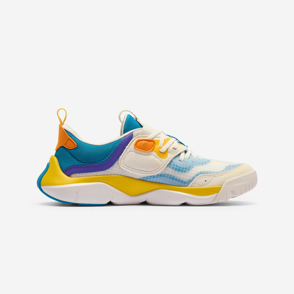 Chaussures multisport facile à enfiler enfant mixte, Playful City bleu et blanc