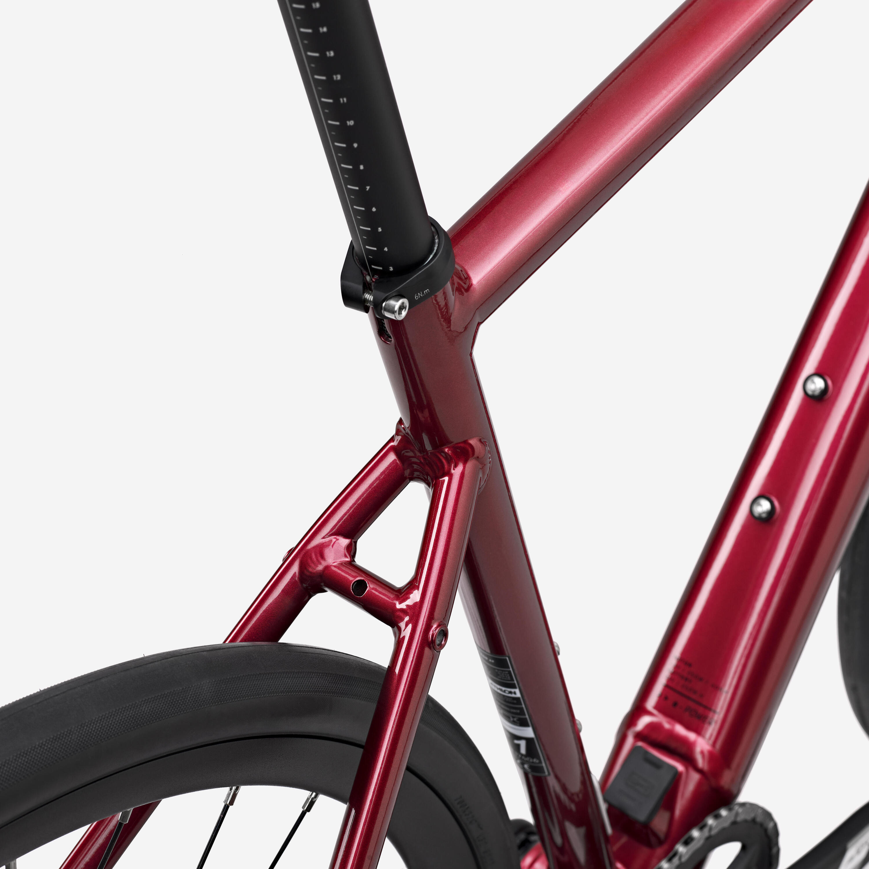 Elektrische racefiets SRAM Apex 1x12v E-EDR AF rood 12/12