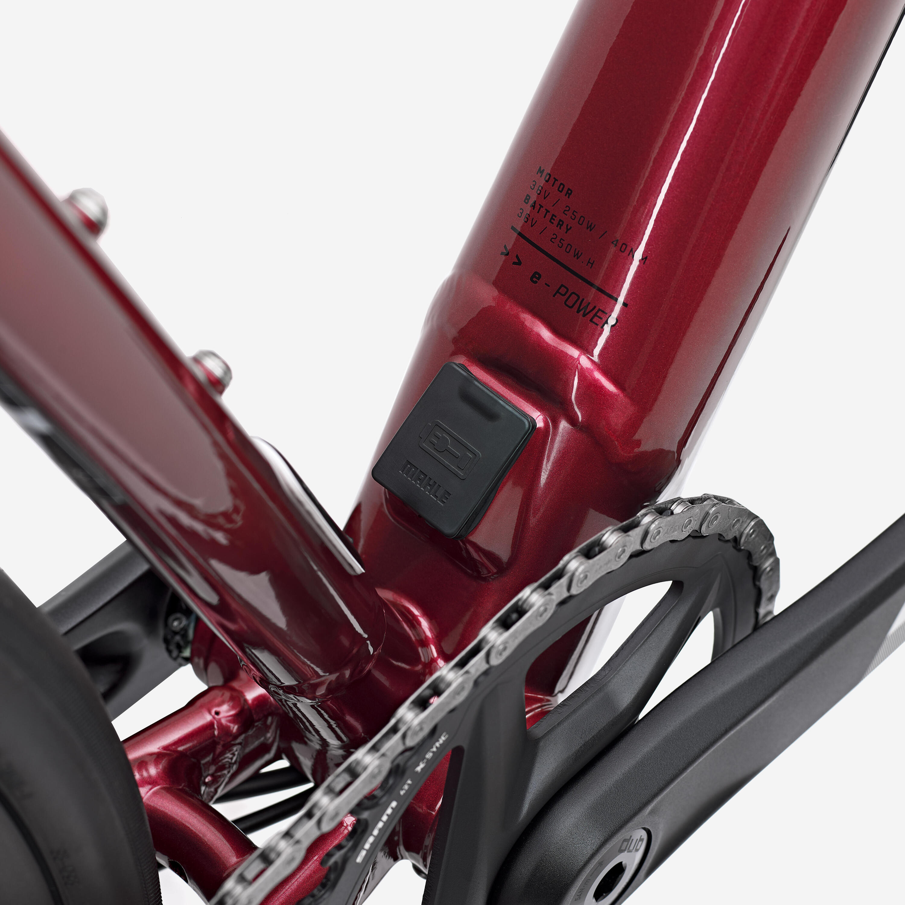 Elektrische racefiets SRAM Apex 1x12v E-EDR AF rood 9/12