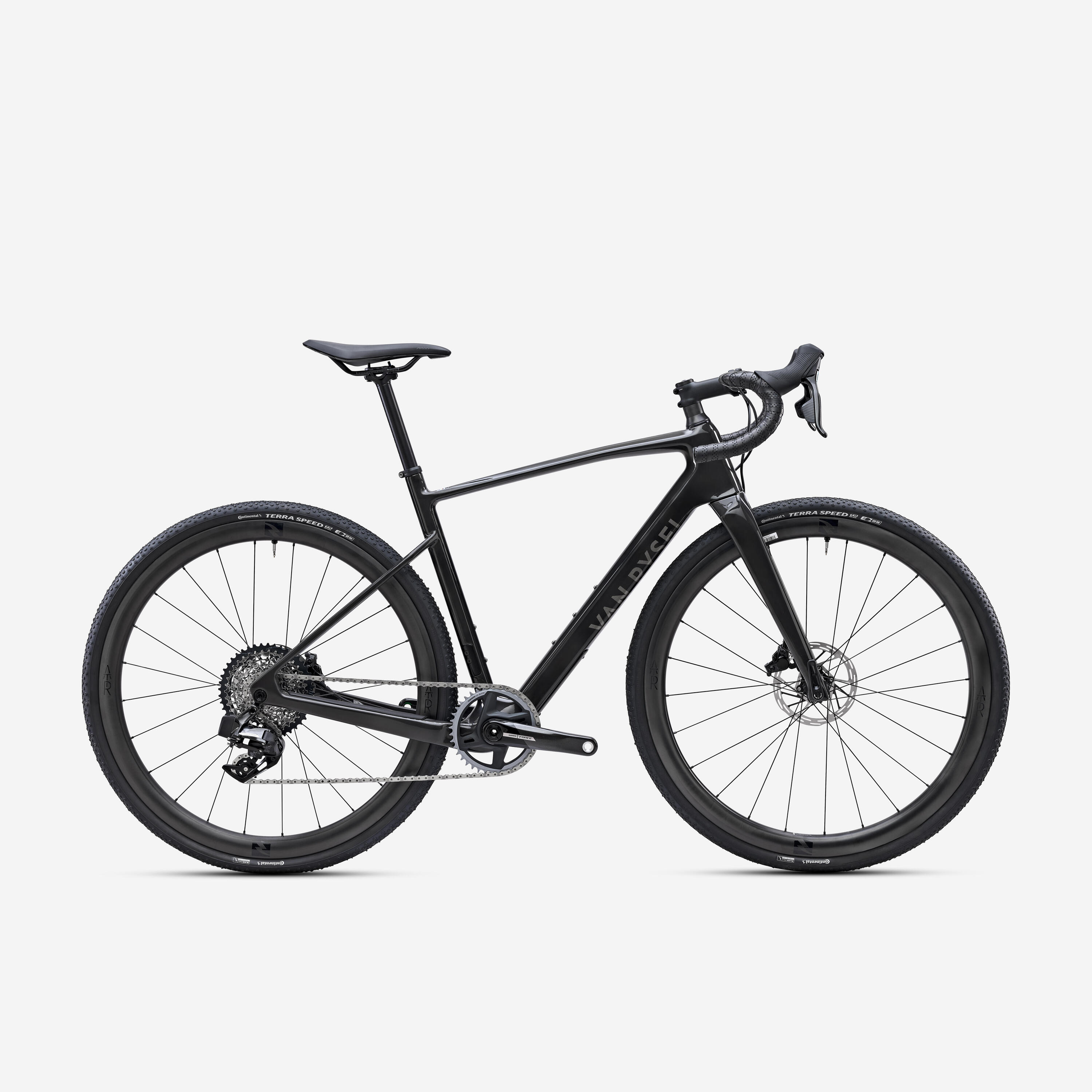 VAN RYSEL Gravelbike GCR SRAM Force AXS XPLR ruw carbon