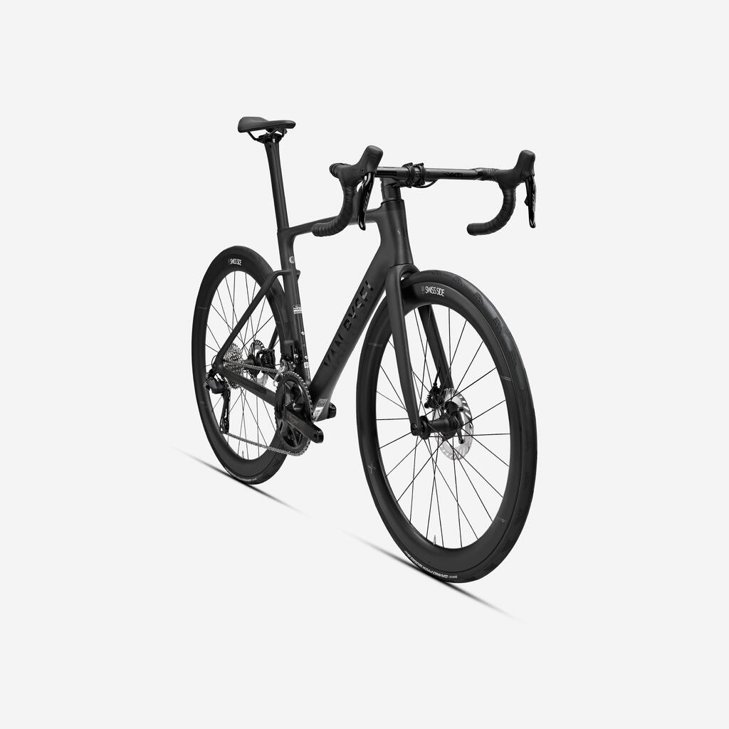 ШОСЕЕН ВЕЛОСИПЕД RCR PRO SHIMANO 105 DI2 12S, С ДАТЧИК ЗА МОЩНОСТ, СИН