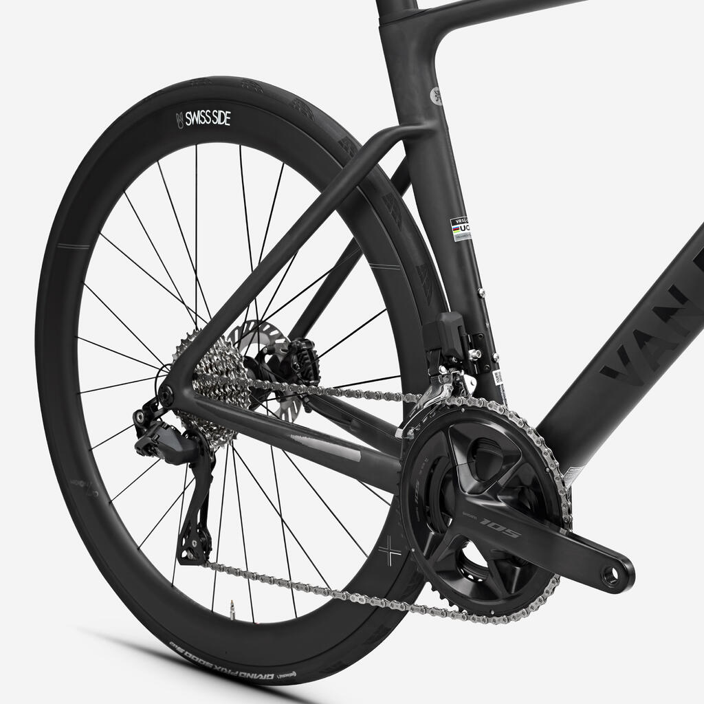 Plavi drumski bicikl RCR 105 DI2 12S