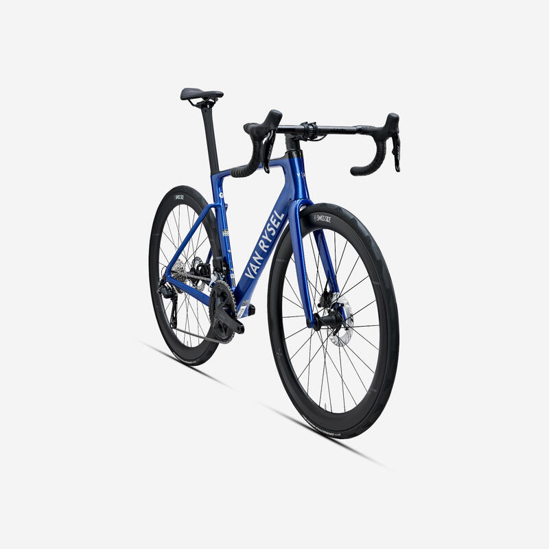 BICICLETĂ DE ȘOSEA RCR PRO SHIMANO 105 DI2 12S SENZOR DE PUTERE ALBASTRU