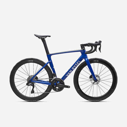 
      Anglies pluošto plento dviratis „RCR 105 Di2“ su 12 pavarų ir galios matuokliu
  