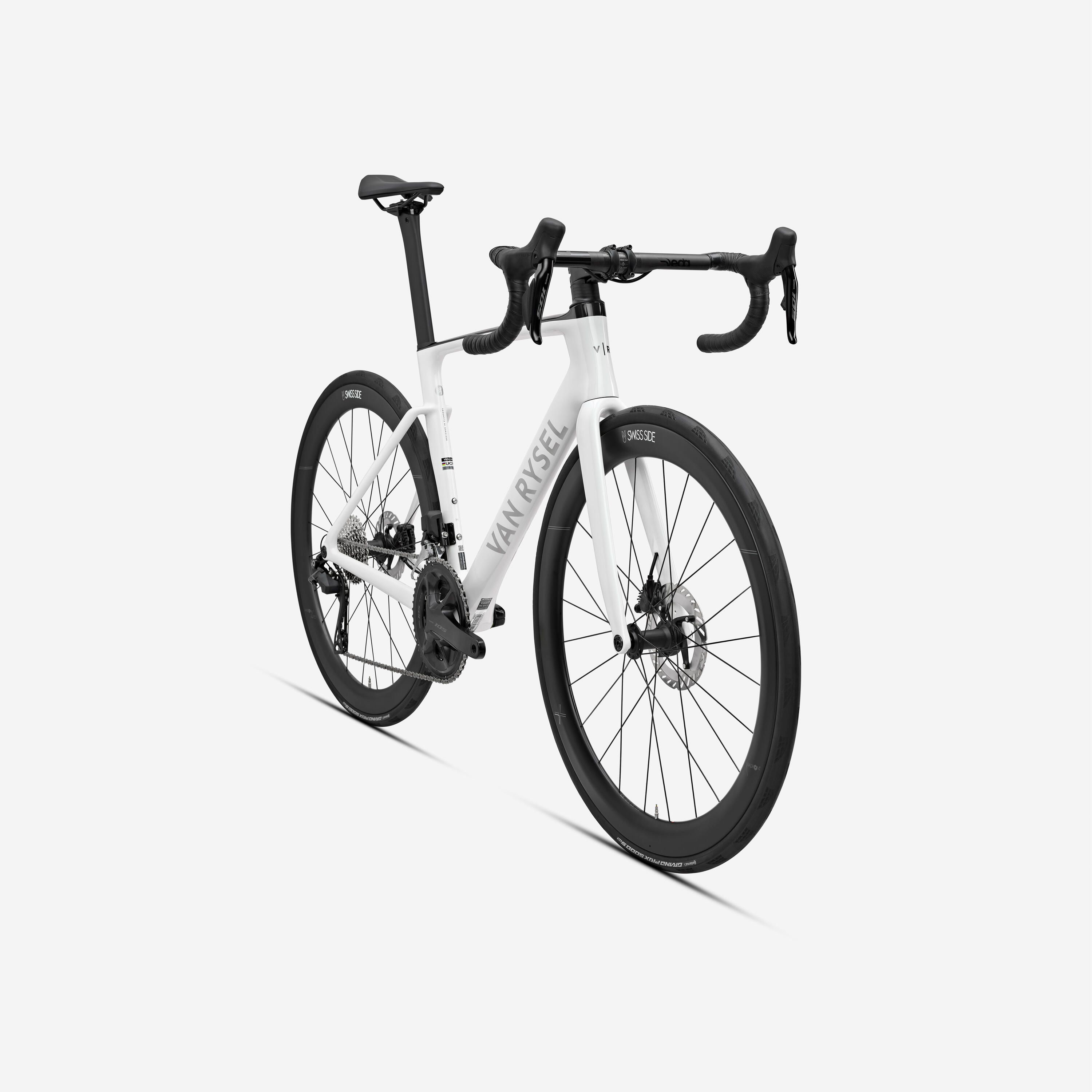 Rennrad Race RCR-R Shimano 105 Di2 Powermeter weiß 2/15