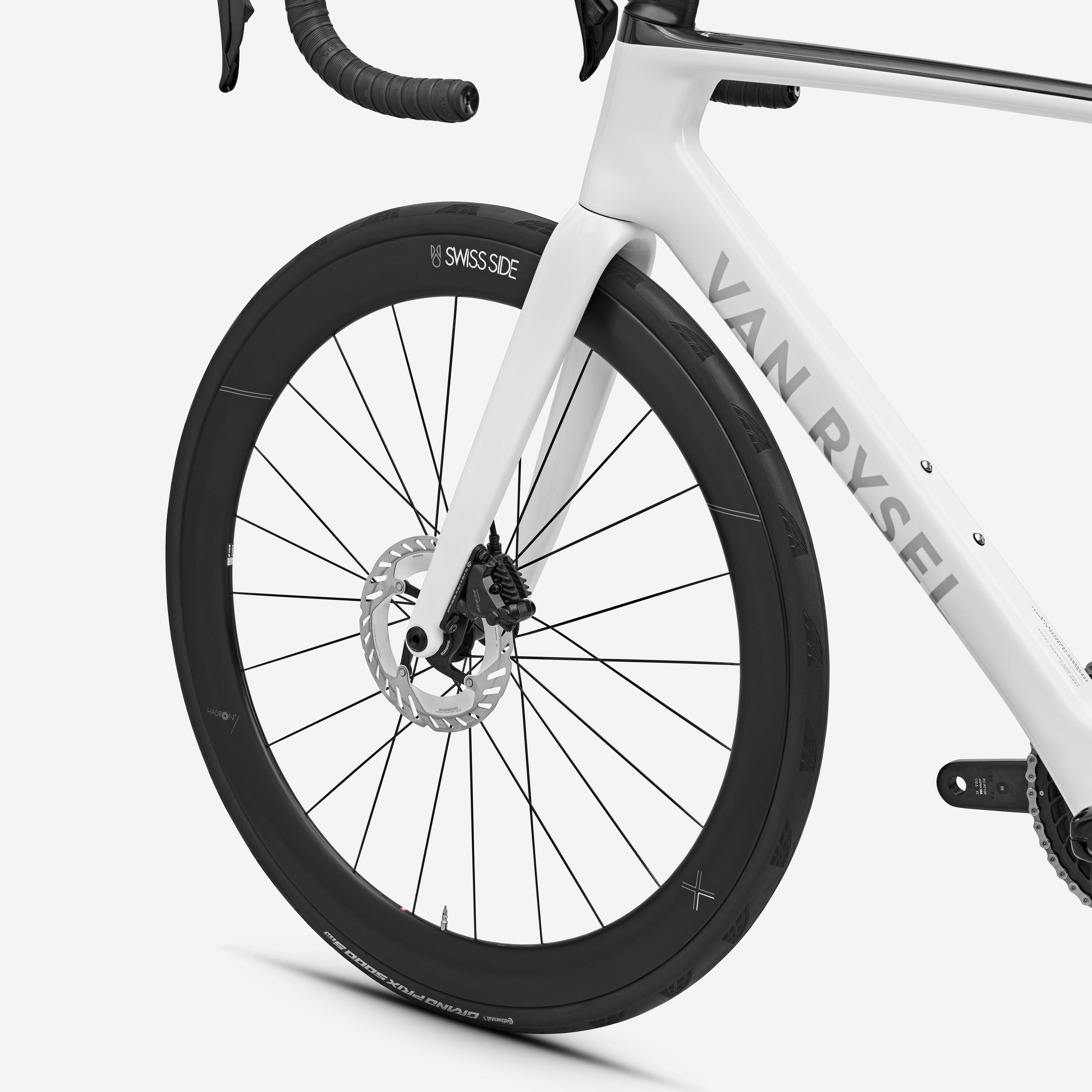Rennrad Race RCR-R Shimano 105 Di2 Powermeter weiß 8/15