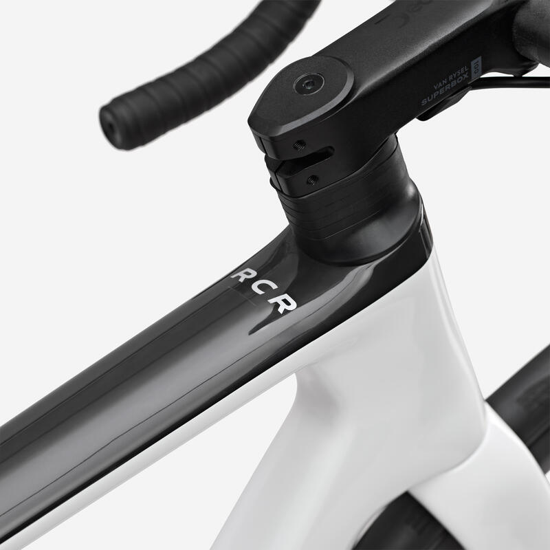 VELO DE ROUTE RCR SHIMANO 105 DI2 12S CAPTEUR DE PUISSANCE BLANC
