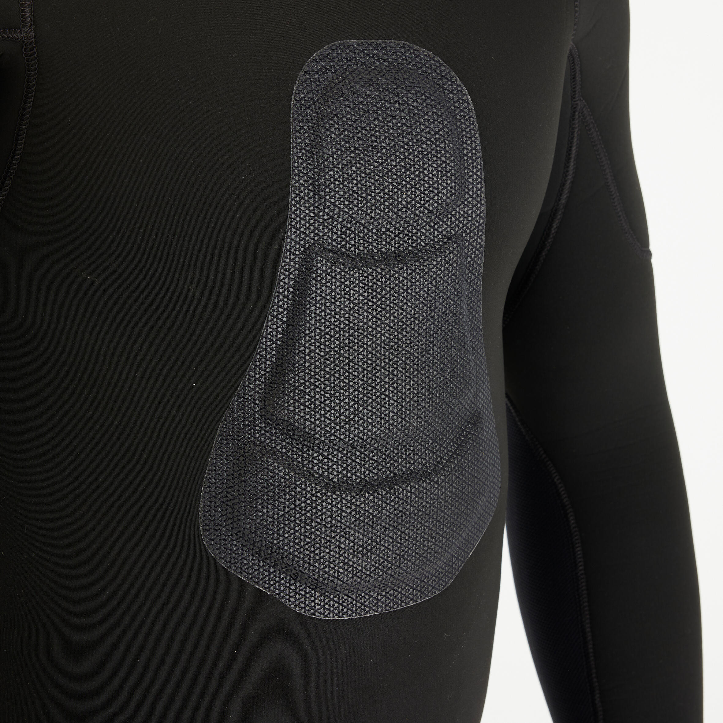 Chaqueta Pesca Submarina SPF 900 Hombre Negro Neopreno Microporoso 7 mm 3/17