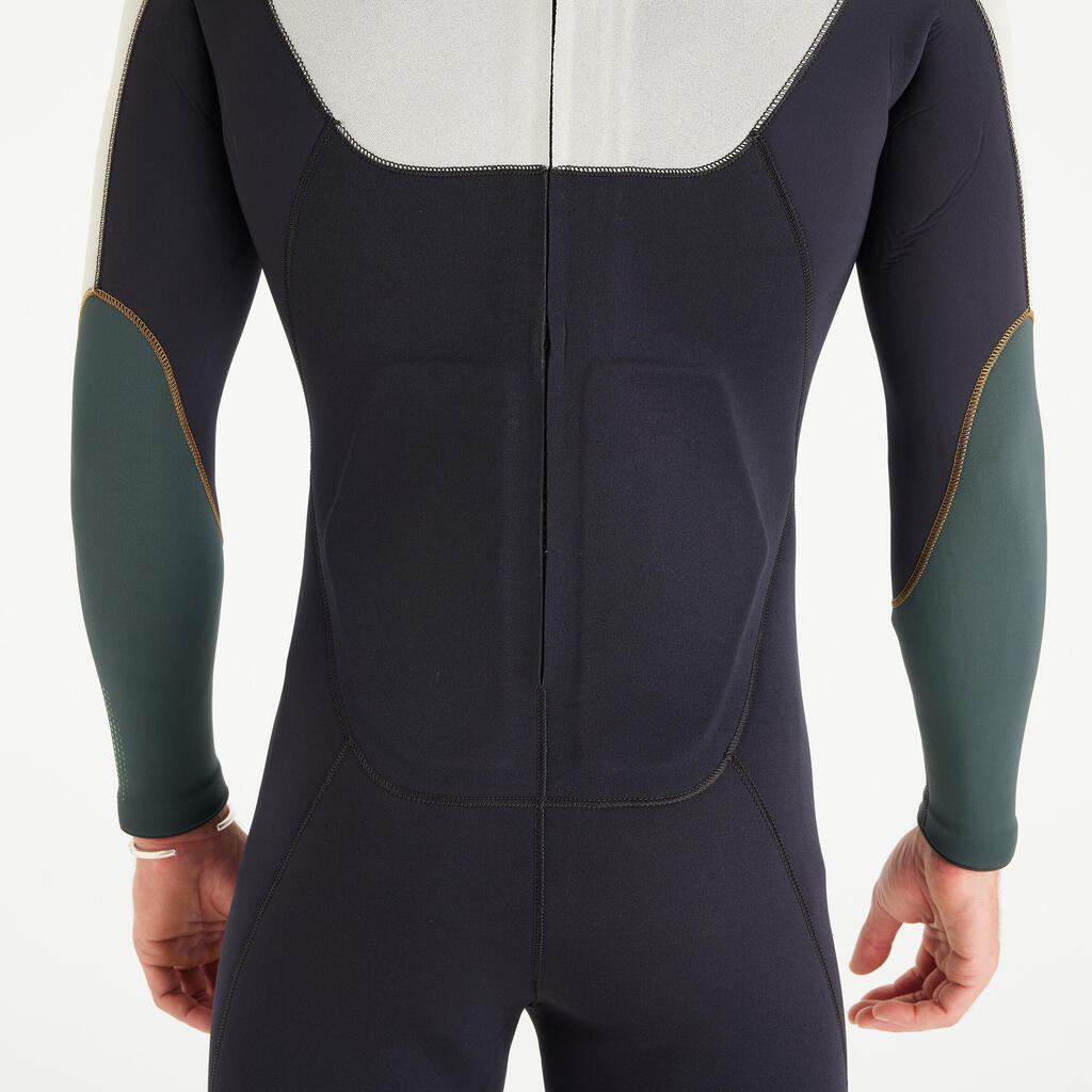 Men’s diving wetsuit 3 mm neoprene - SCD 900 Khaki Black