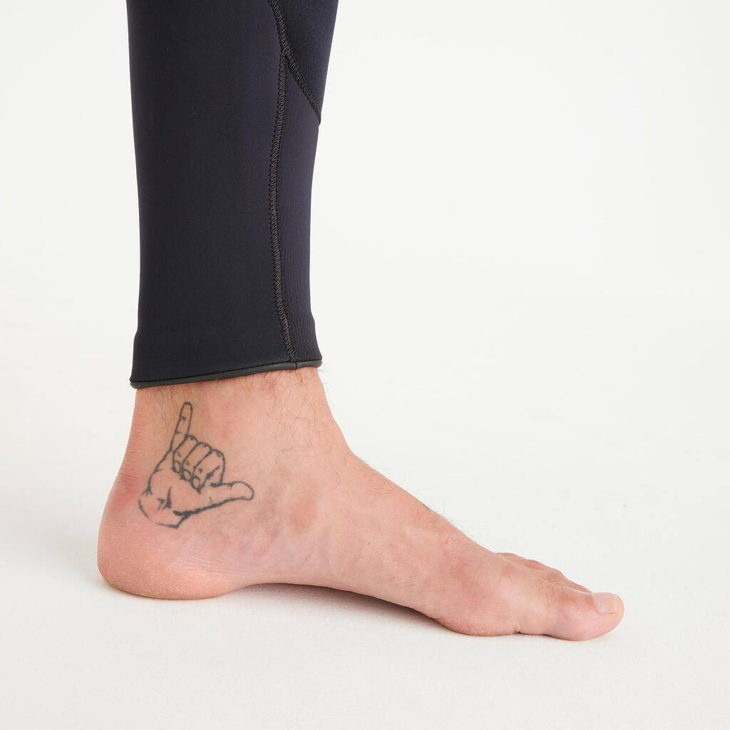 Kaki in črna moška potapljaška obleka SCD 900