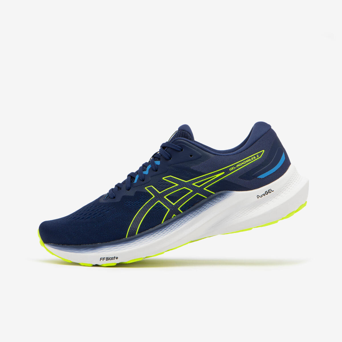 Chaussure de Running Homme, Asics Gel-Roadmiles 2 Bleu