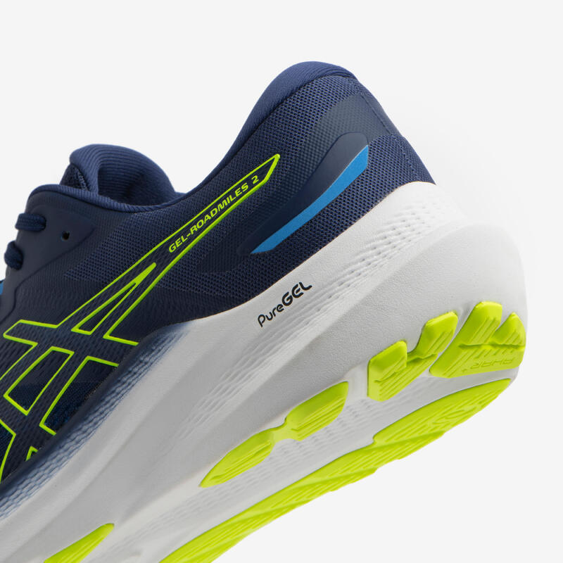 Chaussure de Running Homme, Asics Gel-Roadmiles 2 Bleu