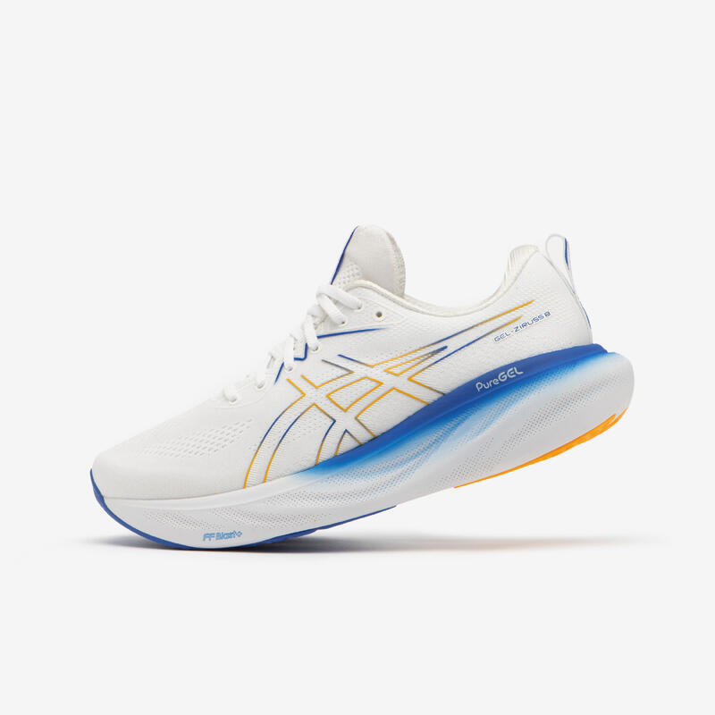 Încălțăminte Alergare pe asfalt ASICS GEL ZIRUSS 8 Alb Bărbați