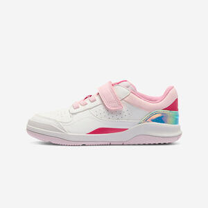 Zapatillas Deportivas Playventure Niños Rosa Blanco Resistentes