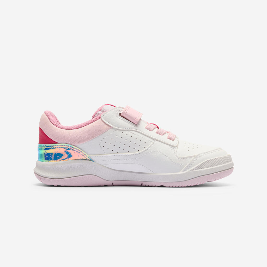 Chaussures multisport résistantes enfant mixte, Playventure yard Violet et vert
