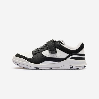 Zapatillas deportivas velcro Niños Playventure Yard blanco-verde del 28 al 39