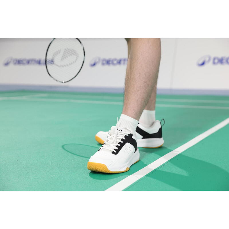 Încălțăminte de Badminton BS Sensation 500 Bărbați - Alb