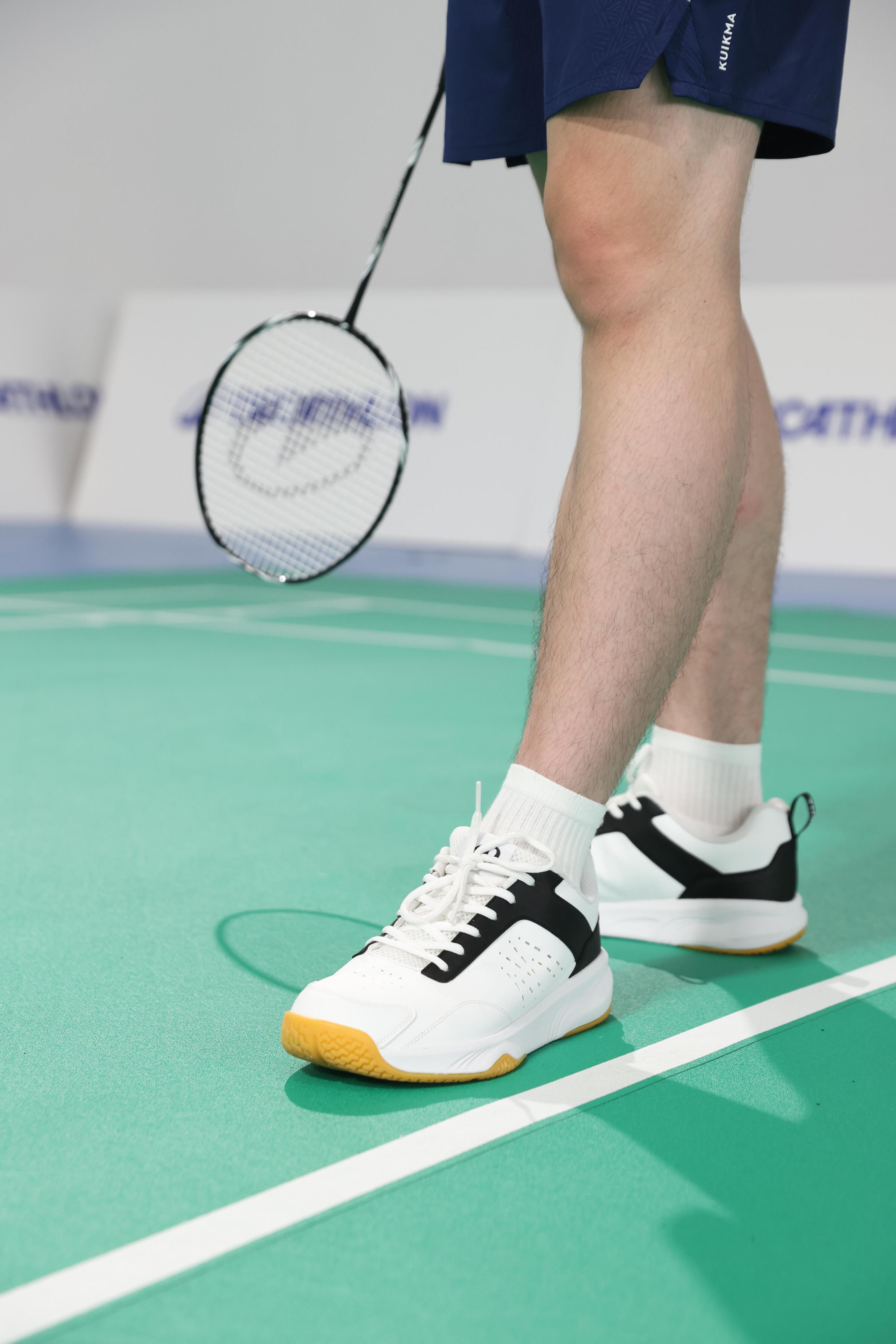CALÇADO BADMINTON HOMEM BS SENSATION 500 M BRANCO 16/19