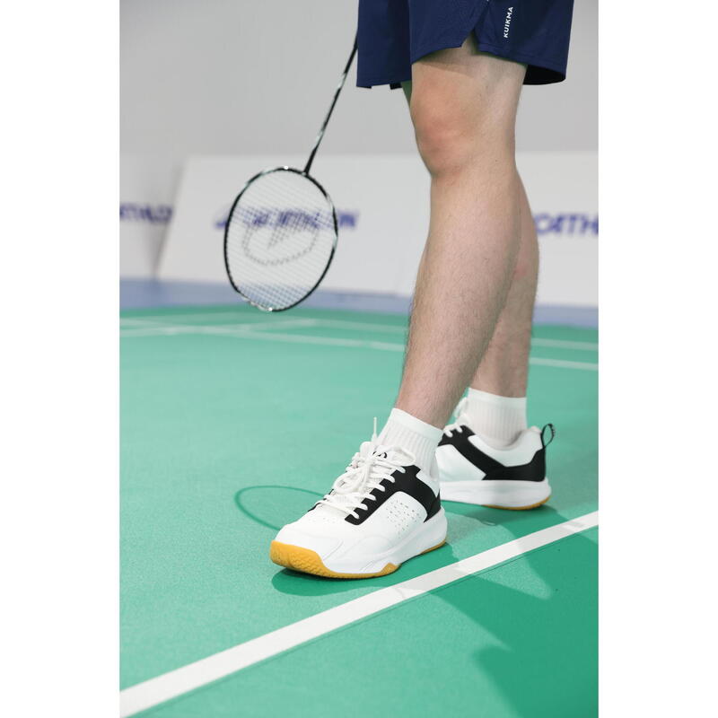 Încălțăminte de Badminton BS Sensation 500 Bărbați - Alb