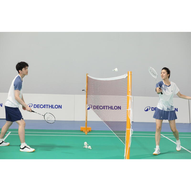 Lot de Raquette de Badminton Adulte BR Sensation 500 - Noir/Blanc