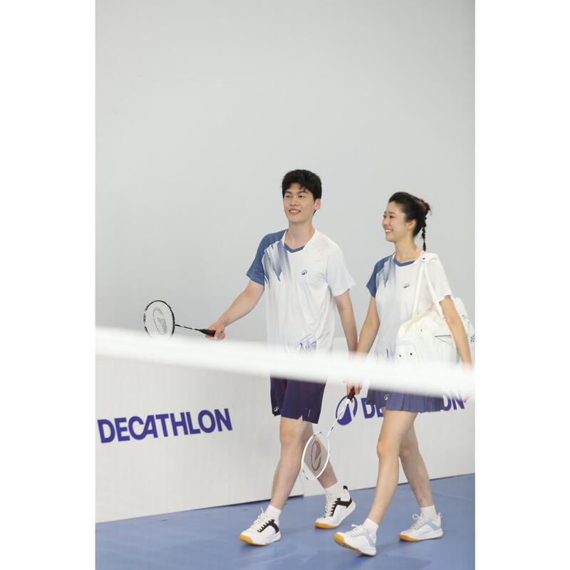 Set de rachete de de badminton Adulți BR Sensation 500 - Negru/Alb