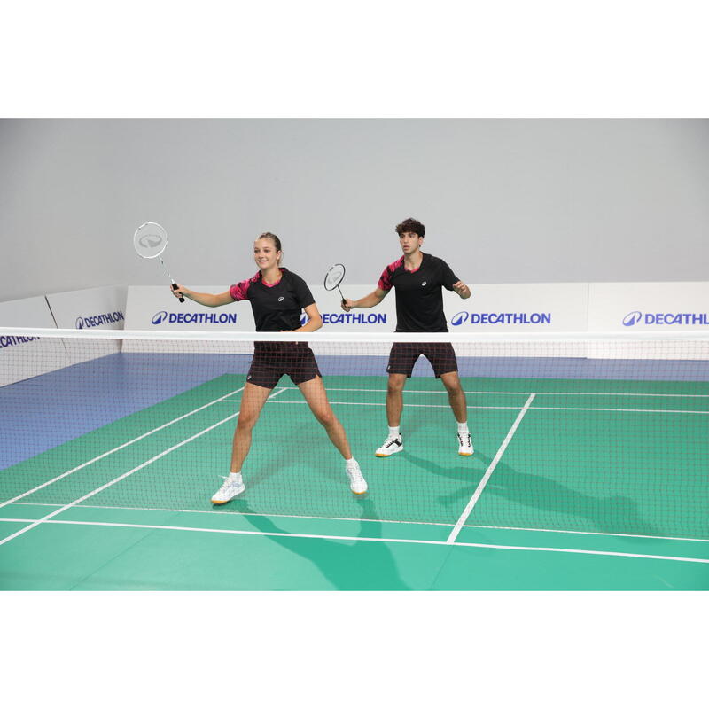 Set de rachete de de badminton Adulți BR Sensation 500 - Negru/Alb