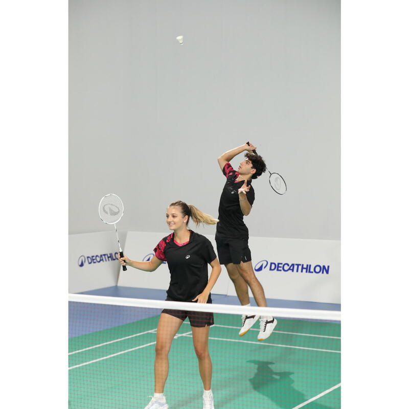 Set de rachete de de badminton Adulți BR Sensation 500 - Negru/Alb