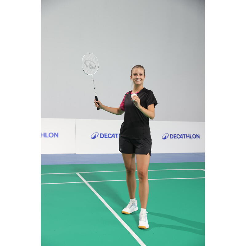 Rachetă Badminton BR Sensation 500 Alb Adulți