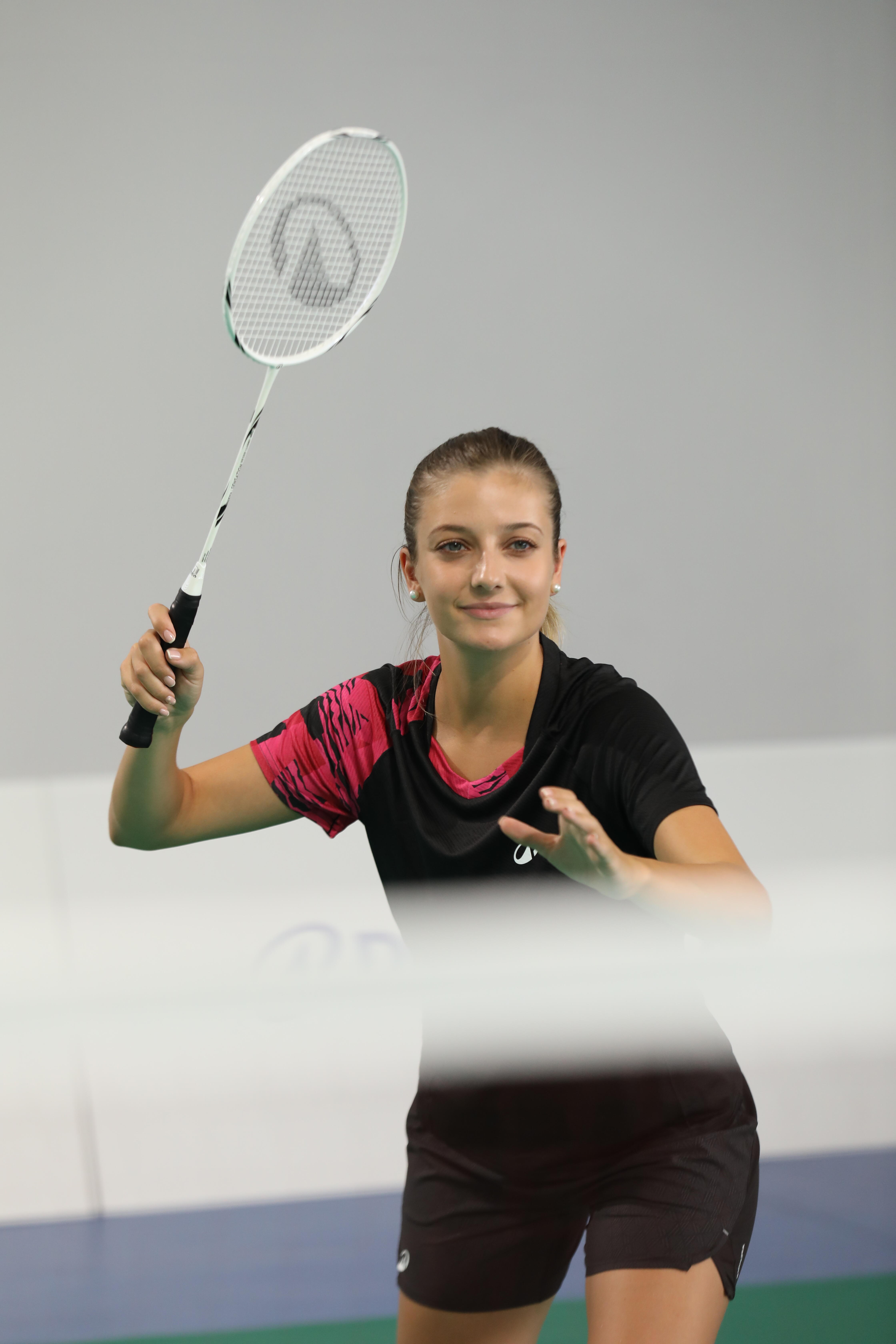 Raquette de badminton - Sensation 500 blanc - PERFLY