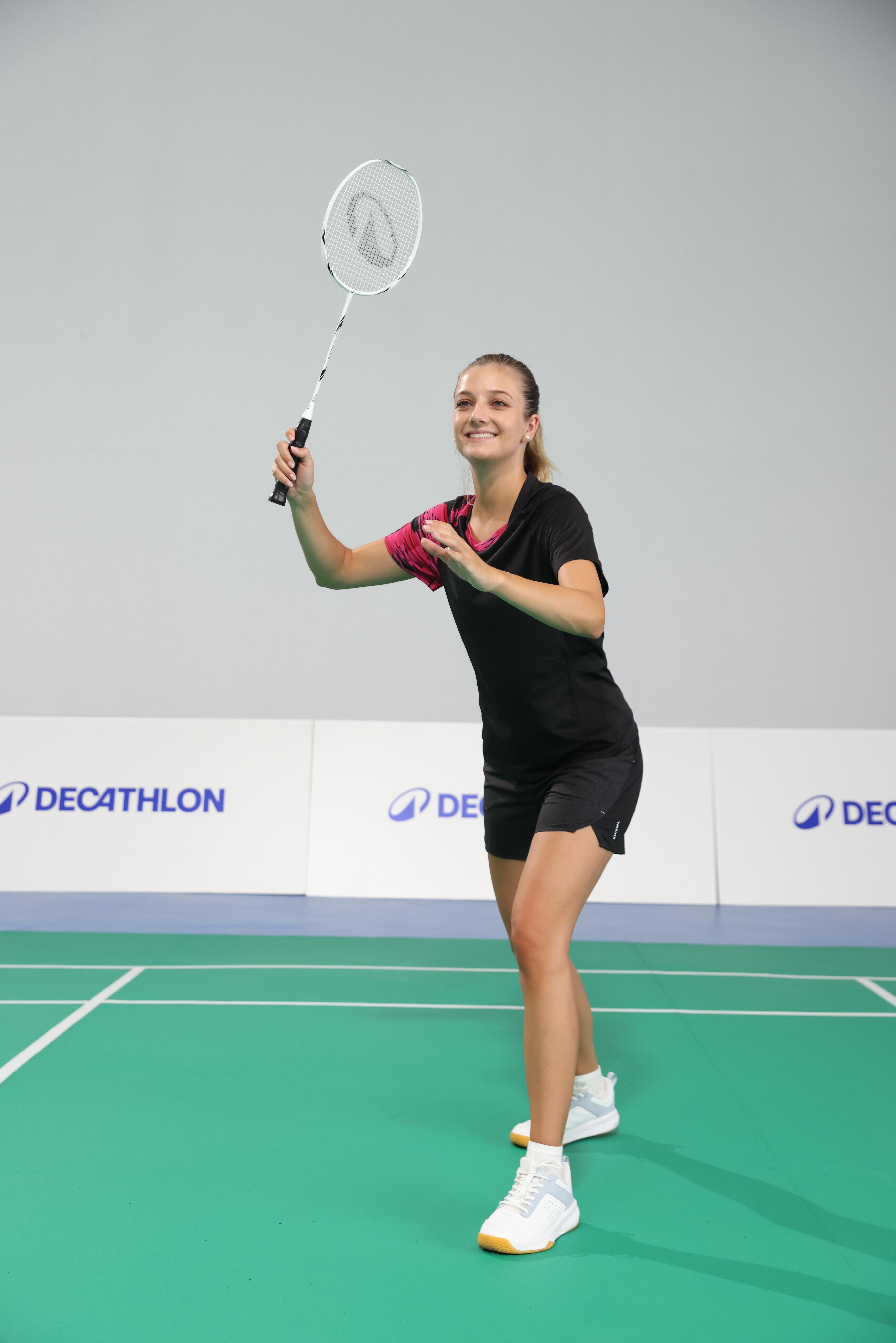 Raquette de badminton - Sensation 500 blanc - PERFLY