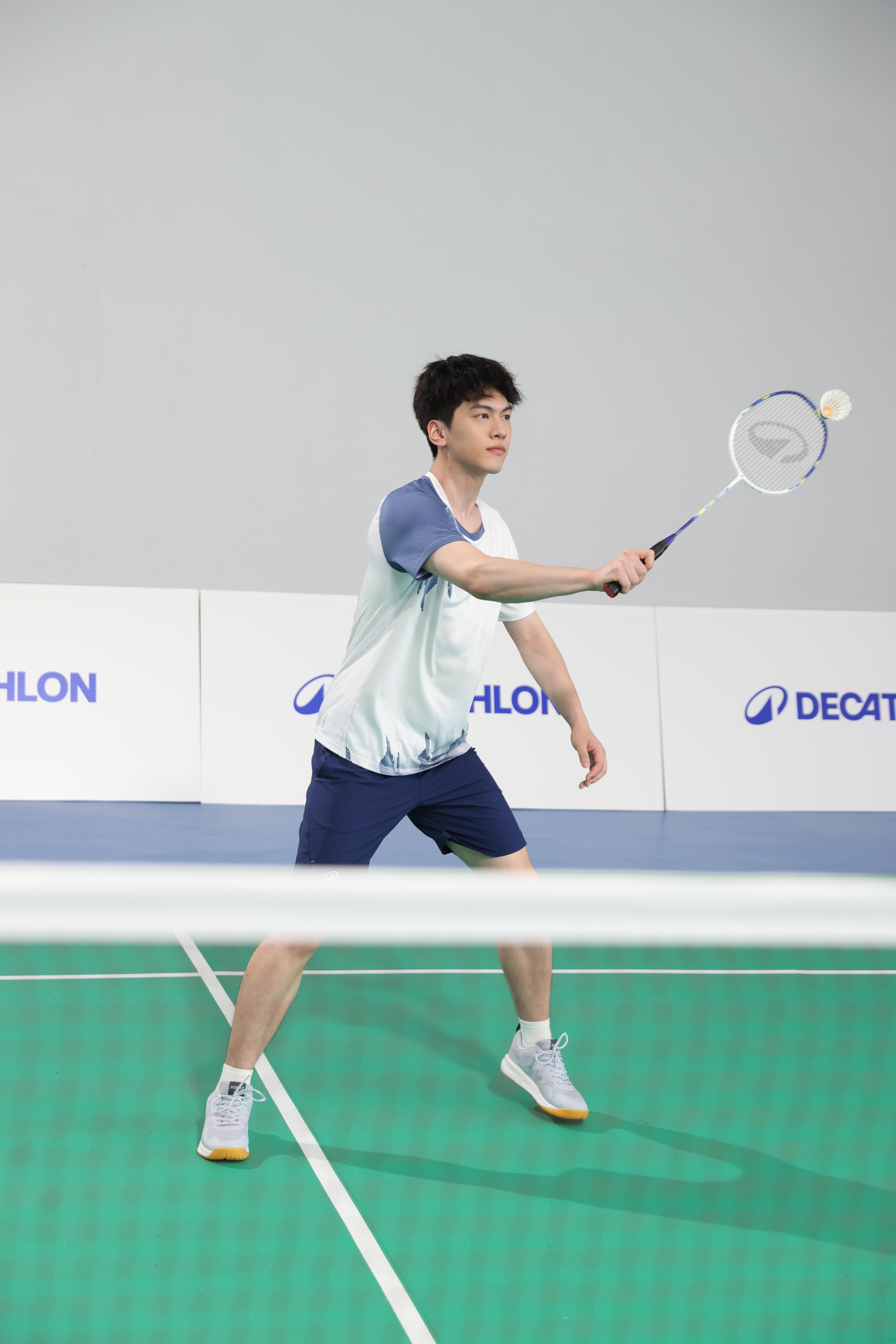 Raquette de badminton - Sensation 530 blanc - PERFLY