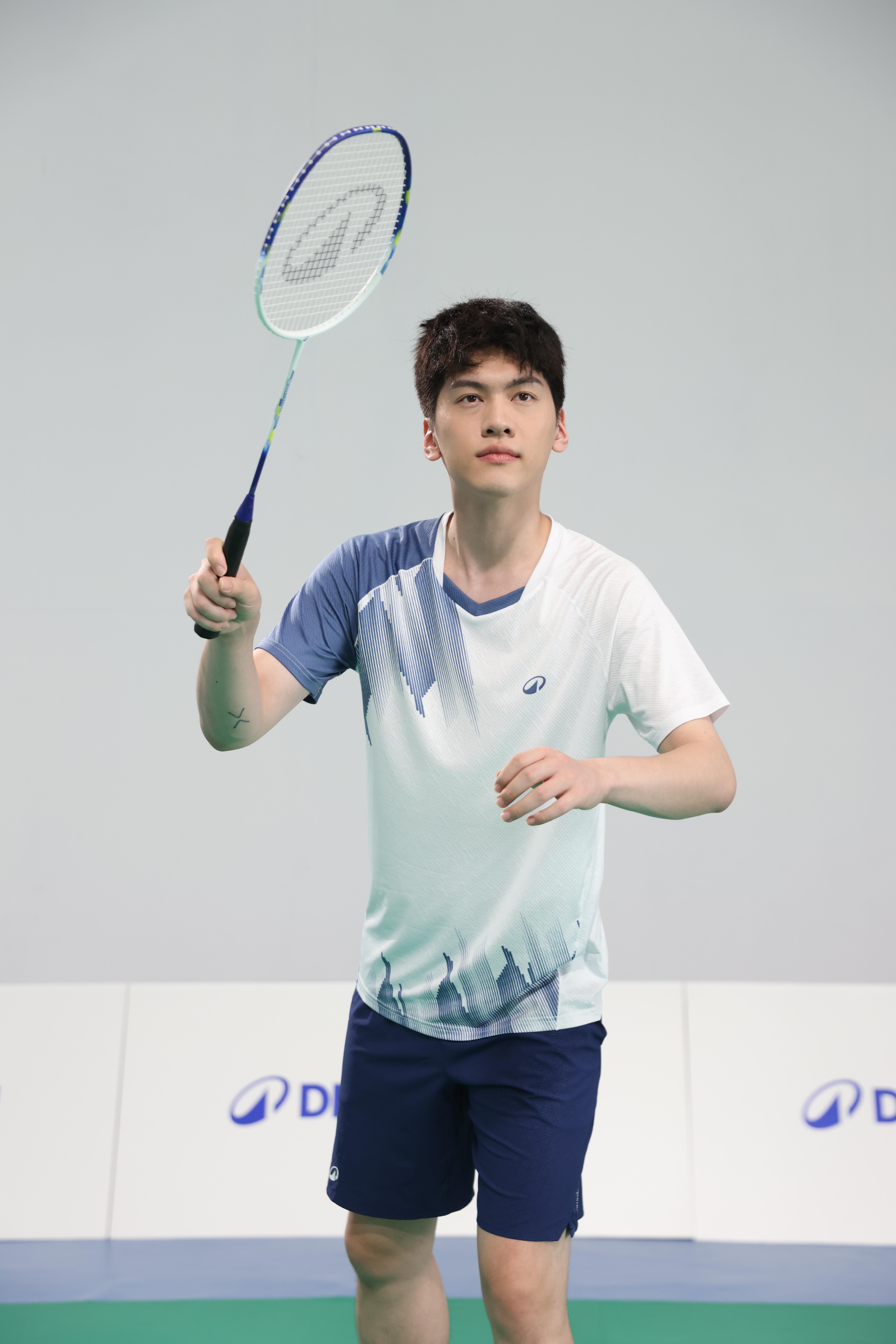 Raquette de badminton - Sensation 530 blanc - PERFLY