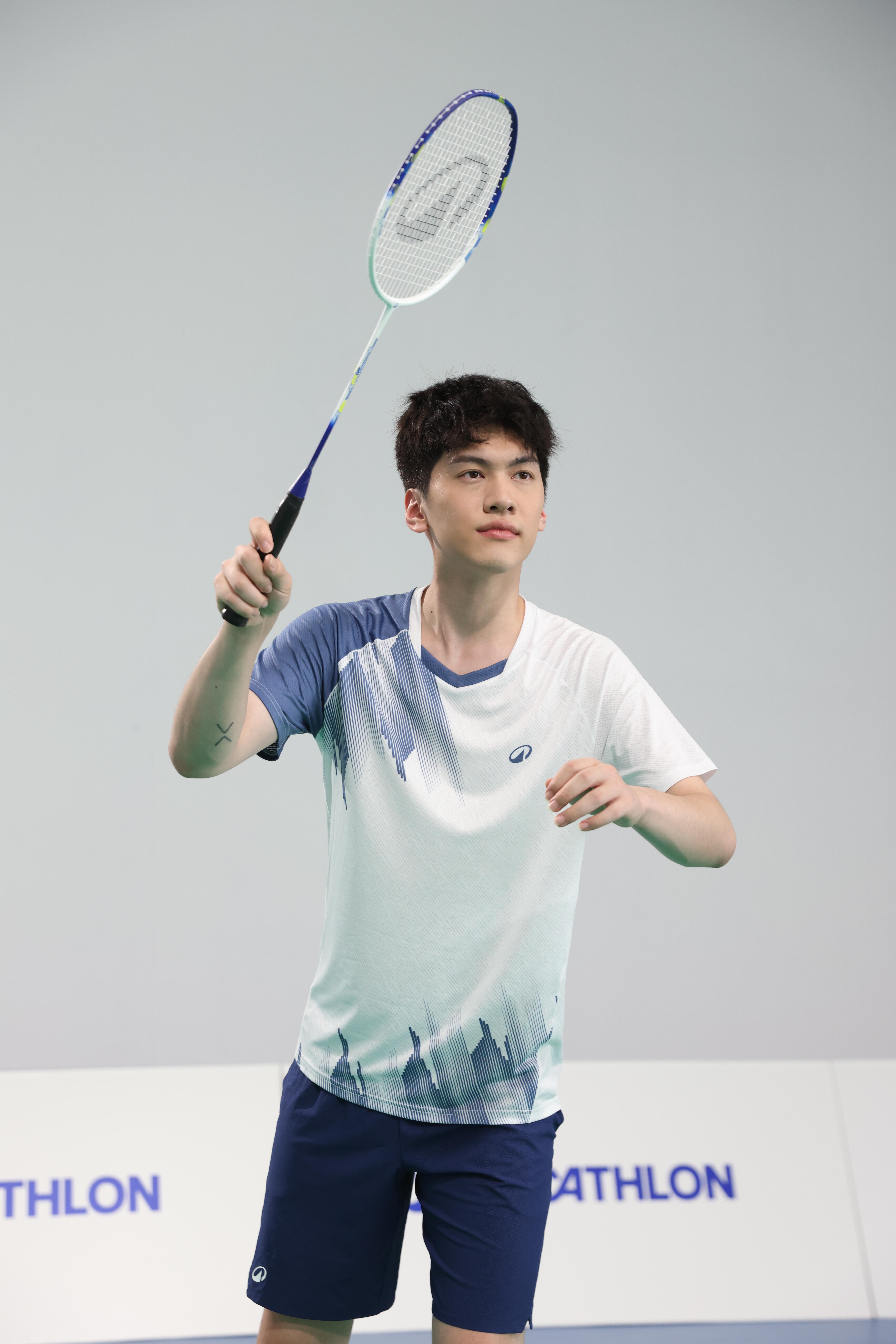 Raquette de badminton - Sensation 530 blanc - PERFLY