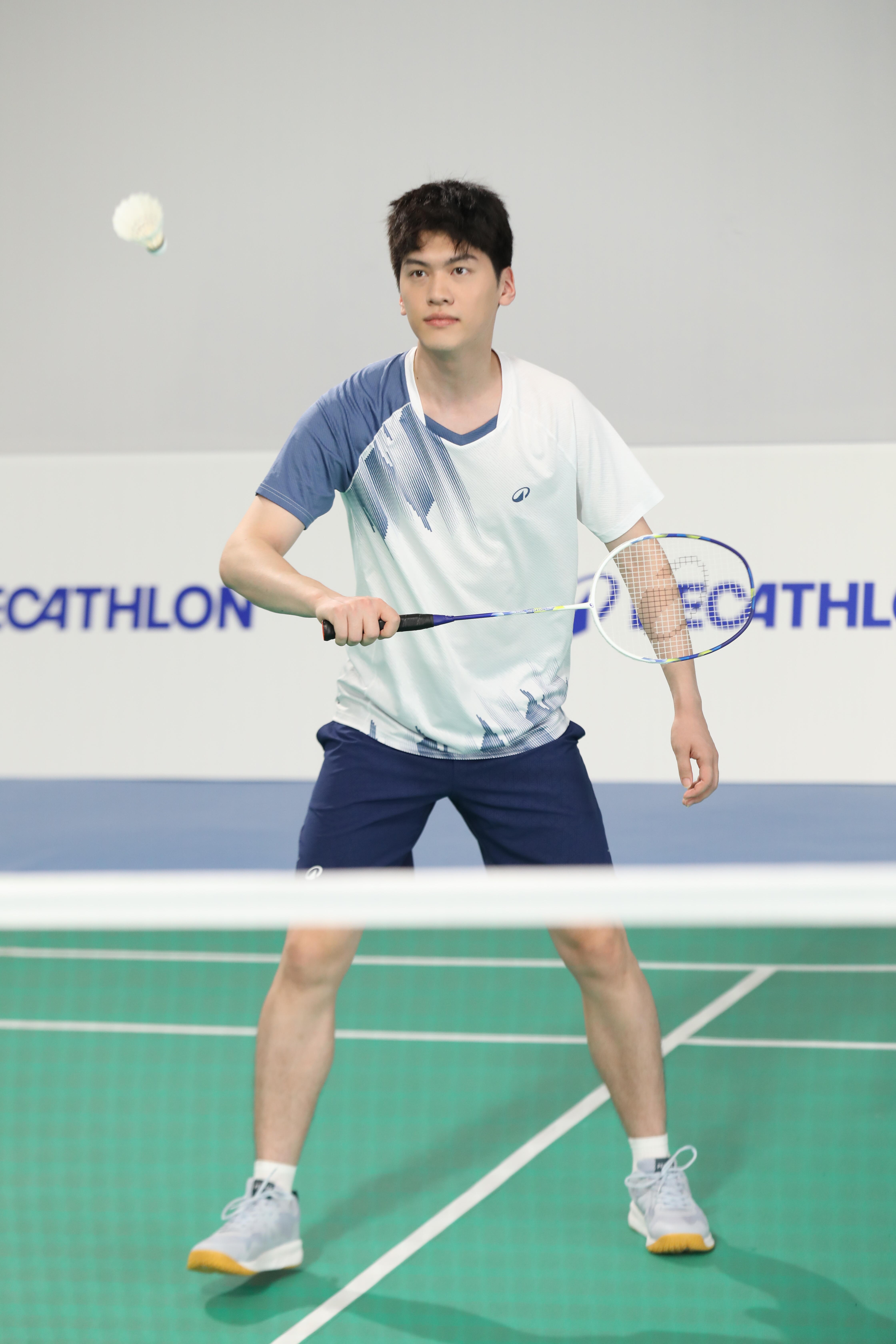 Raquette de badminton - Sensation 530 blanc - PERFLY