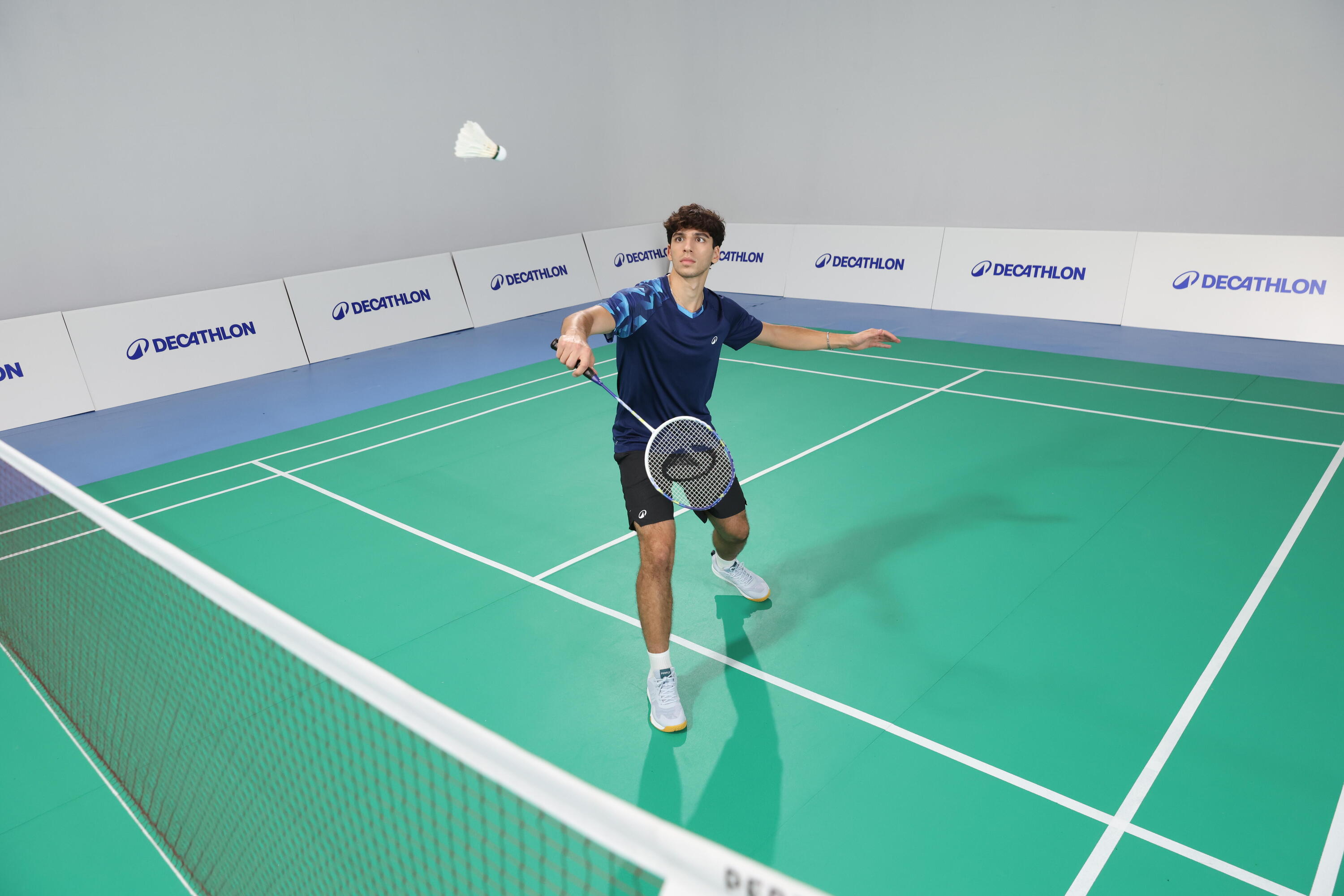 Chaussures de badminton homme - Sensation 530 gris 9/17