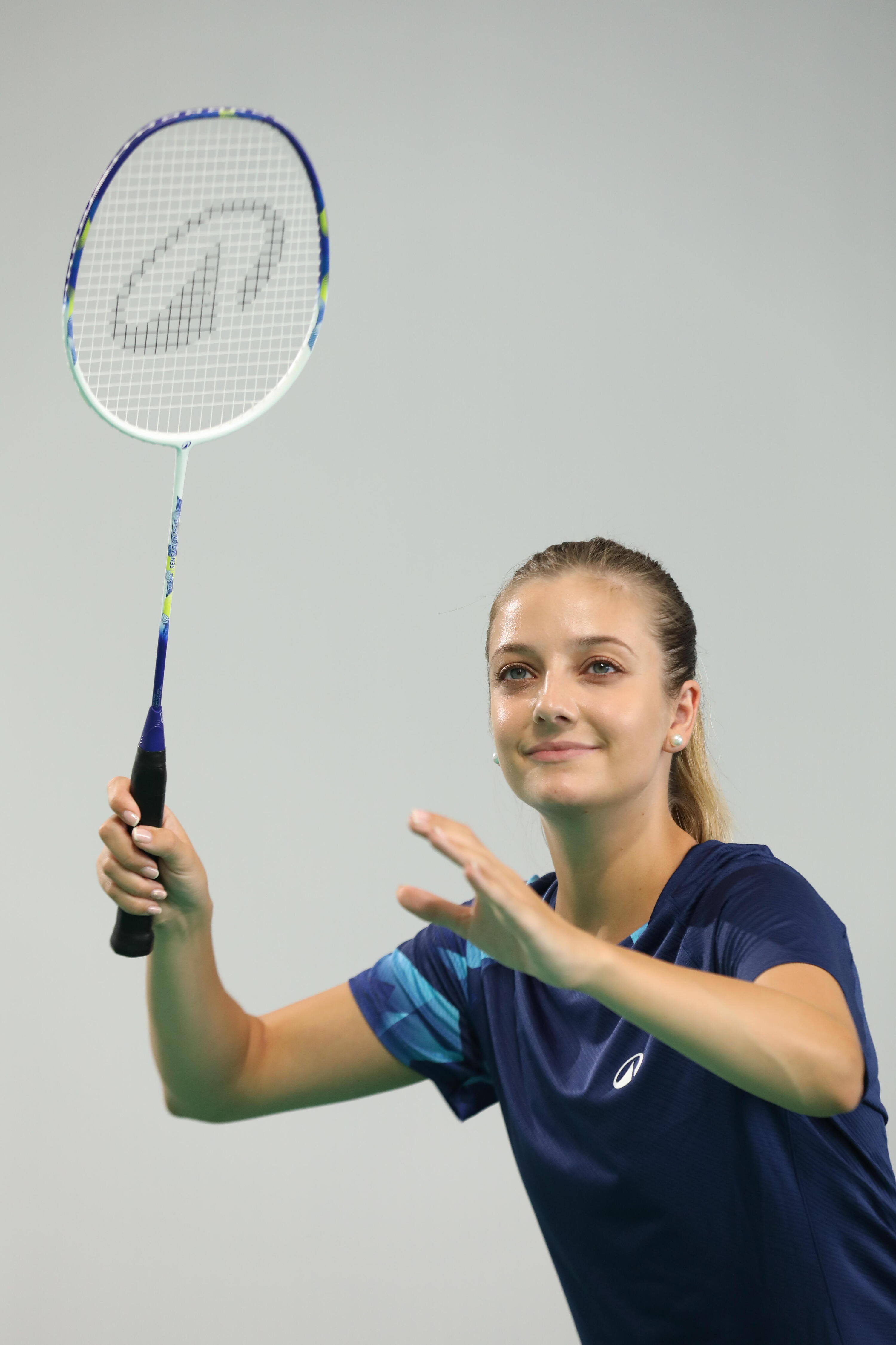 Raquette de badminton - Sensation 530 blanc 16/18