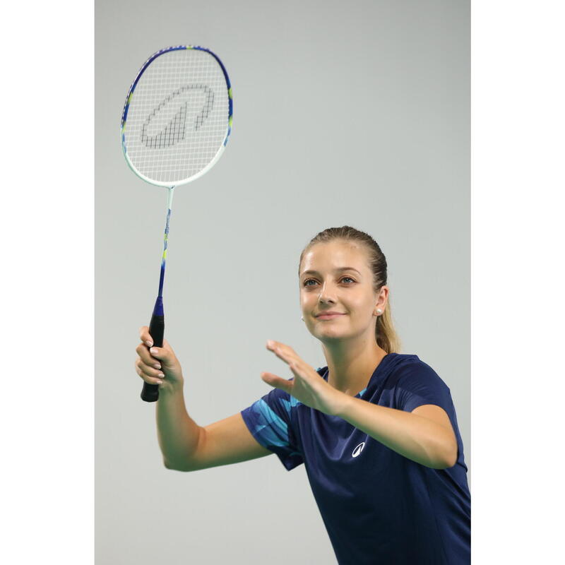 Yetişkin Badminton Raketi - Beyaz - BR Sensation 530