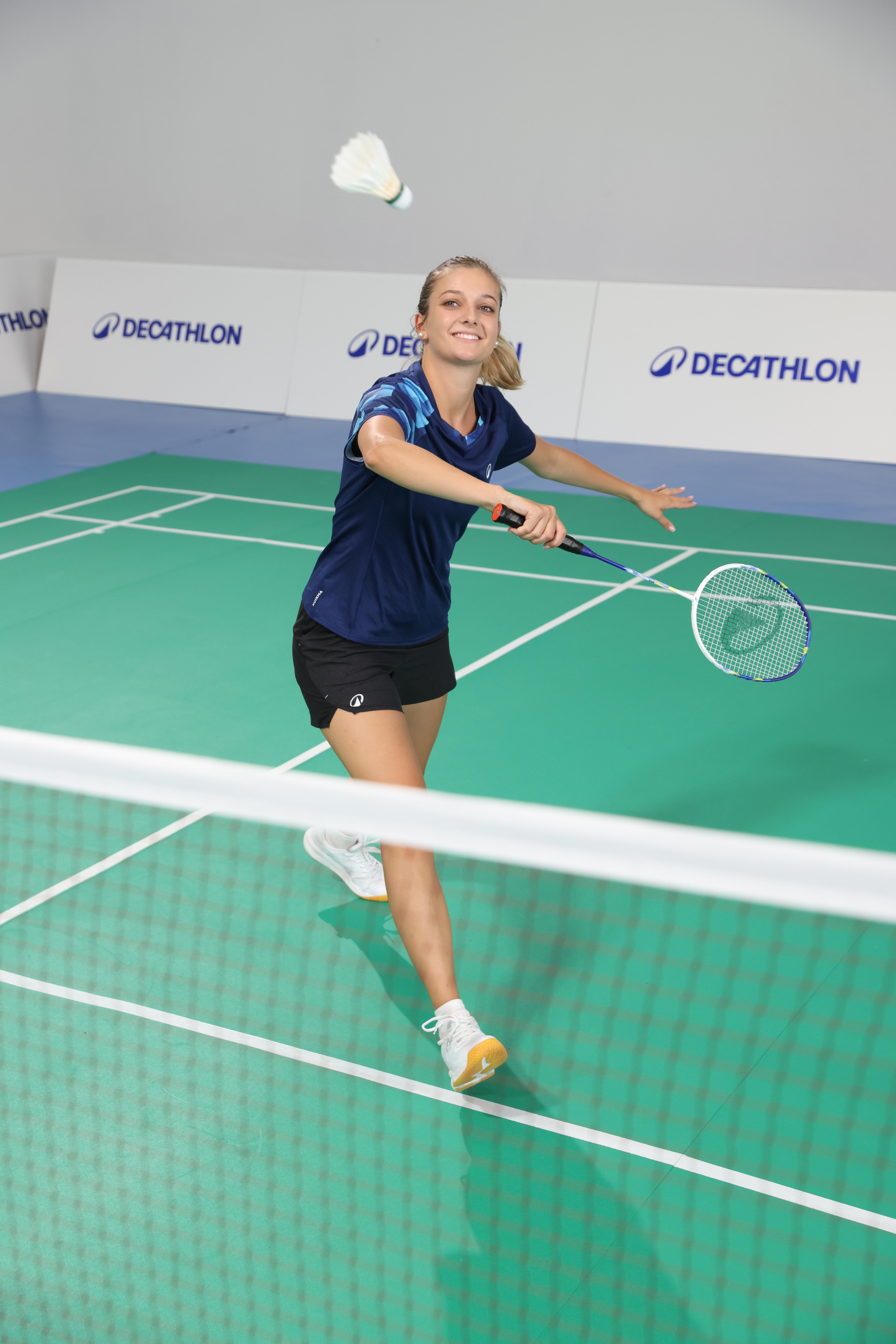 Raquette de badminton - Sensation 530 blanc - PERFLY