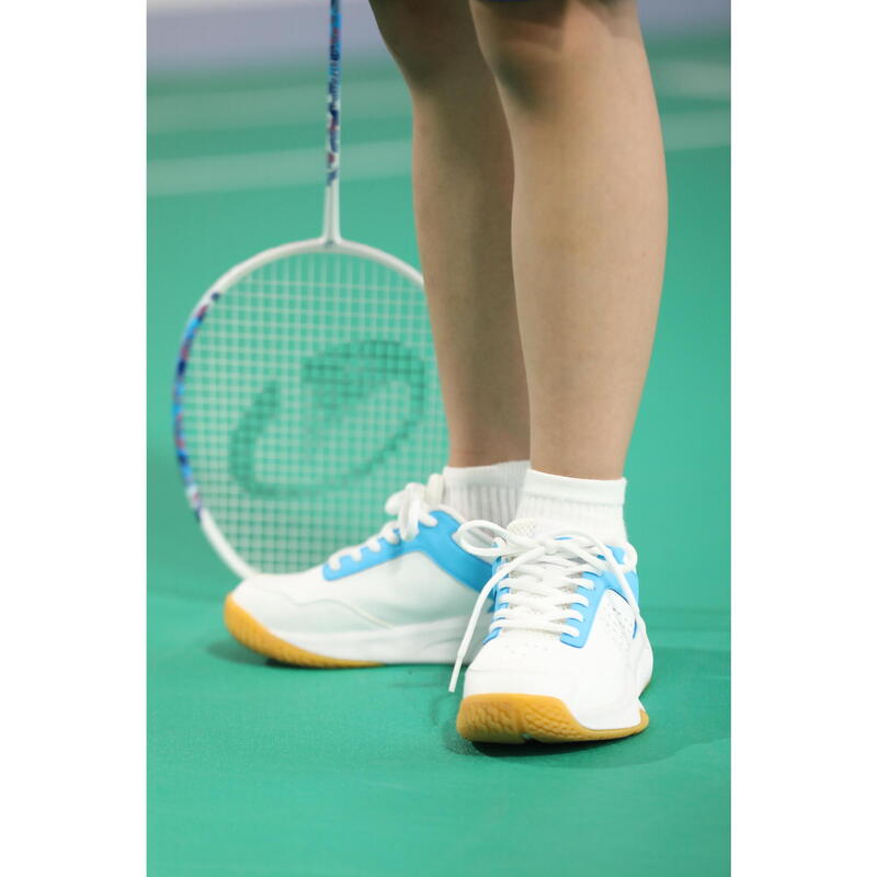 Încălțăminte de Badminton BS Sensation 500 - Aqua Copii 
