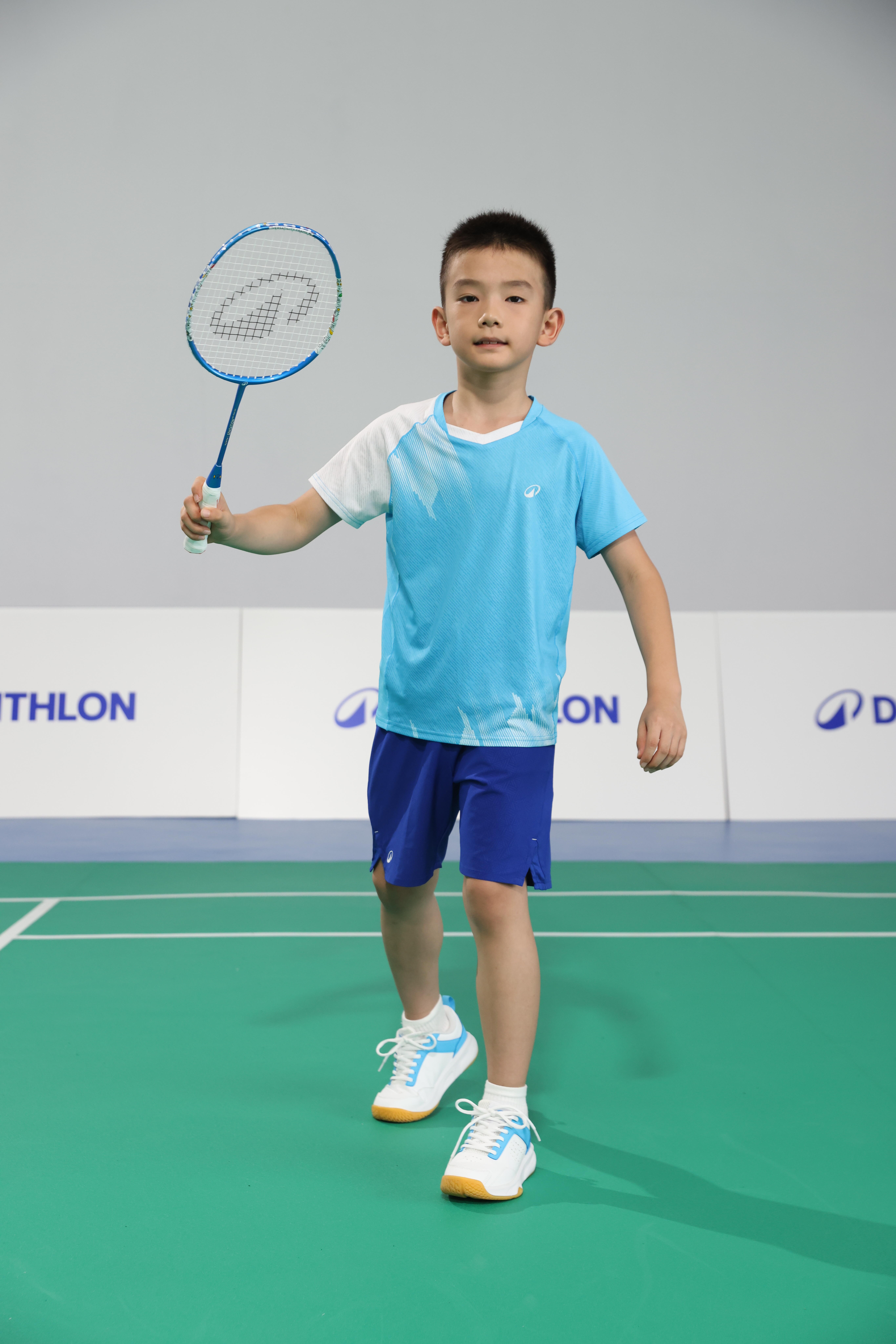 Raquette de badminton enfant - Sensation 190 bleu - PERFLY