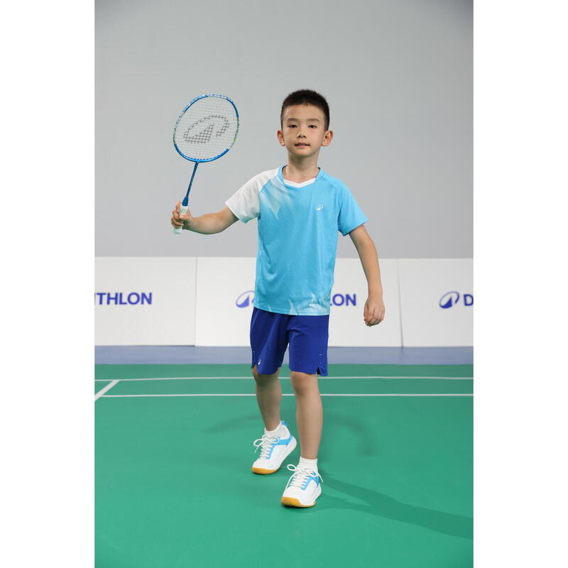 Încălțăminte de Badminton BS Sensation 500 - Aqua Copii 